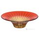 DOMINA Authentic hand painted centerpiece modern decorative in premium quality glass.