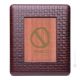 INTRECCIO Photo frame picture frame 13x18cm covered in genuine leather handcrafted