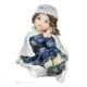 WINTER Capodimonte, statuette representing winter, Italian art porcelain.