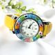 SPACE wristwatch with Murrine Murano glass hand made authentic Made in Italy