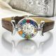 LADY wristwatch with Murrine Murano glass hand made authentic Made in Italy