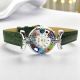 LADY wristwatch with Murrine Murano glass hand made authentic Made in Italy