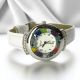 STAR wristwatch with Murrine Murano glass hand made authentic Made in Italy