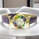 LADY wristwatch with Murrine Murano glass hand made authentic Made in Italy