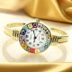 RIALTO wristwatch with Murrine Murano glass hand made authentic Made in Italy