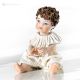 PACO Romantic child, Capodimonte porcelain statuette.