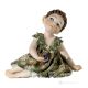 SPRING Romantic Capodimonte porcelain statuette, the seasons in pure art.