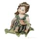 SPRING Capodimonte statuette, representation of the season in porcelain.