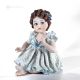 PRISCILLA - Capodimonte statuette, Italian beauty in exclusive porcelain.