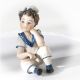 REMO - The sailor statuette Capodimonte, art and refinement in exclusive porcelain.