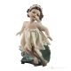 SAILLING - Capodimonte, unique figurine, elegance and art in pure porcelain.