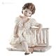 TESS Capodimonte porcelain doll, symbol of peace and harmony.