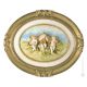 MUSICIAN CHERUBS Picture Bas-relief Porcelain Capodimonte Made in Italy