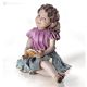 VERONICA - Handcrafted in Italy, luxury Capodimonte doll.