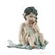 VIOLA - Capodimonte, elegant porcelain statuette, a unique work of art.