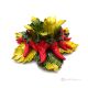 CANDLE HOLDER PEPPERS – Centerpiece decoration for table, Capodimonte ceramic