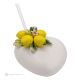 LEMONS – Air freshener, room diffuser, Capodimonte ceramic, handmade