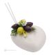 OLIVE – Fragrance diffuser, room fragrance, Capodimonte ceramic, handmade