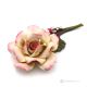ROSE – Hanging flower in Capodimonte porcelain, handmade, high quality